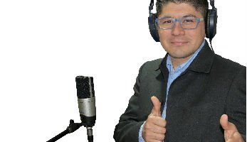 Locutor colombiano Alejandro